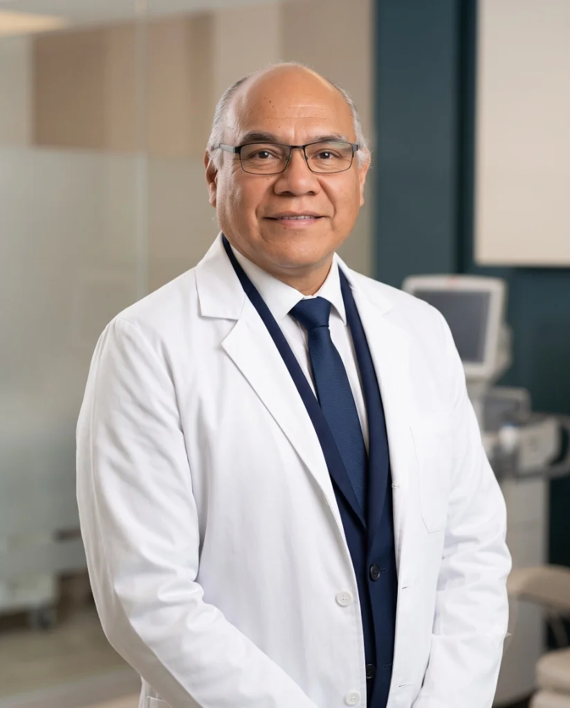 Dr. Oscar Aguilera Rodriguez, médico responsable de la videoconsulta